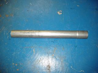 Test Exhaust Pipe 2.5in. Alum