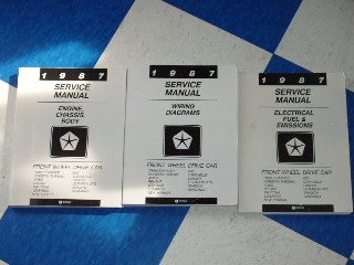 Factory Service Manuals 1987