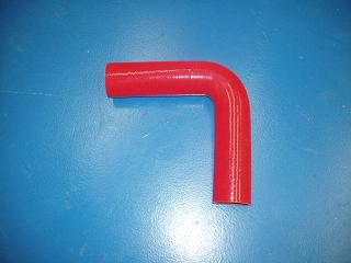 90 degree silicone Red