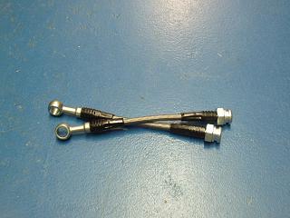 Rear caliper S/S brakeline add on kit