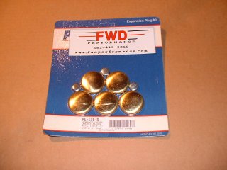 Brass Freeze Plug Set