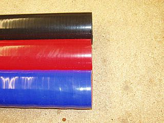 Silicone Straight Hose 2.5 inch Red